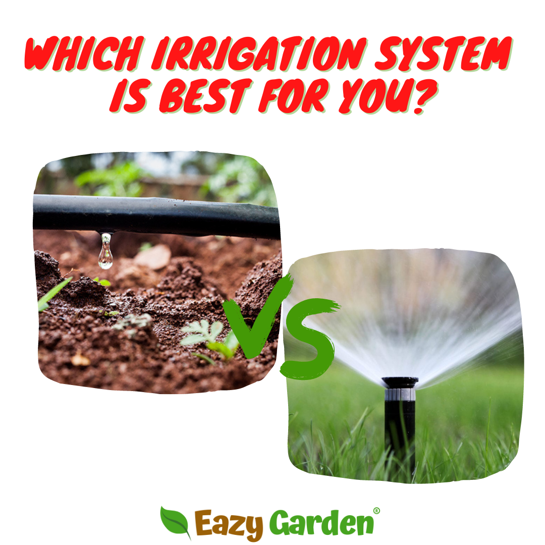 Gardening Irrigation Guide: Drip Irrigation vs Sprinkler – Eazy Garden