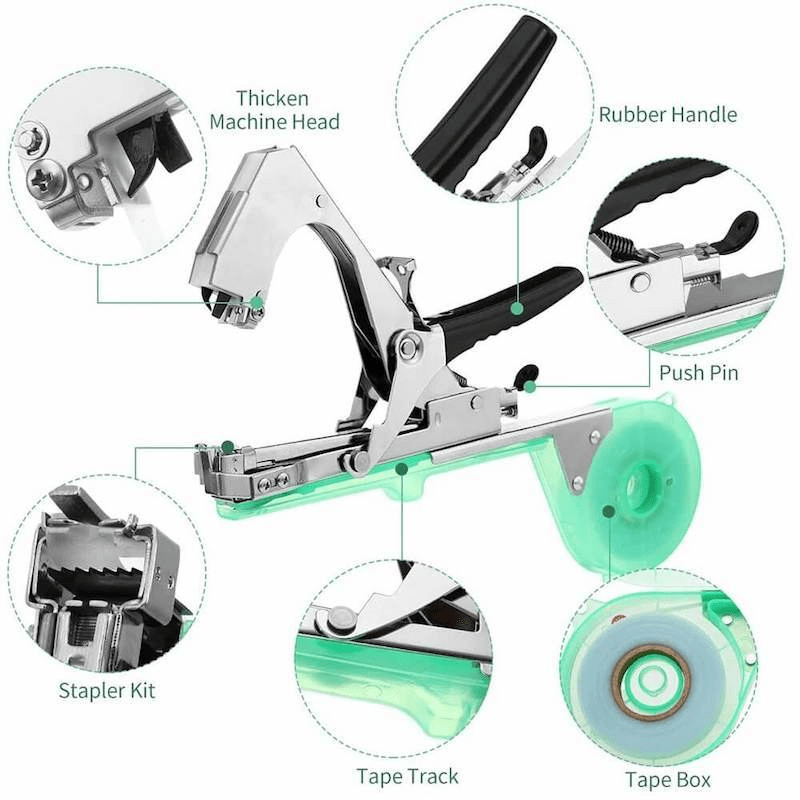 Pepper Flower Stapler, Vine Tied Machine, Tape Tool Garden